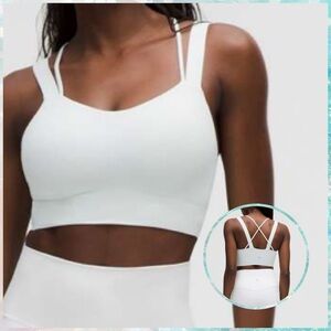 Lululemon Like a Cloud Longline Bra D/DD Cup
Ocean Air size 10 NWT